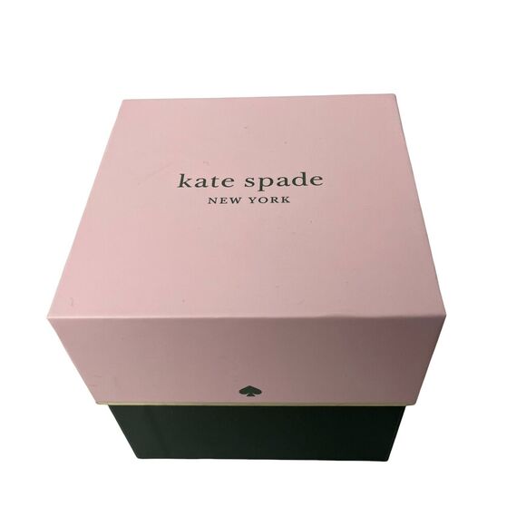 Kate Spade Womens Watch Going Places Pink Leather Strap
